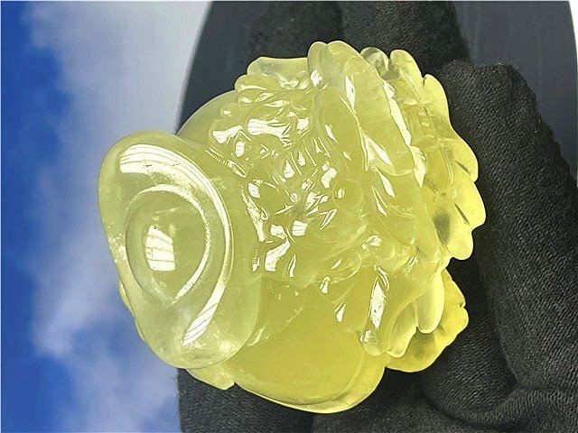 AAA級【金運UP】☆天然シトリン龍亀B86D8/156D01C - メルカリ