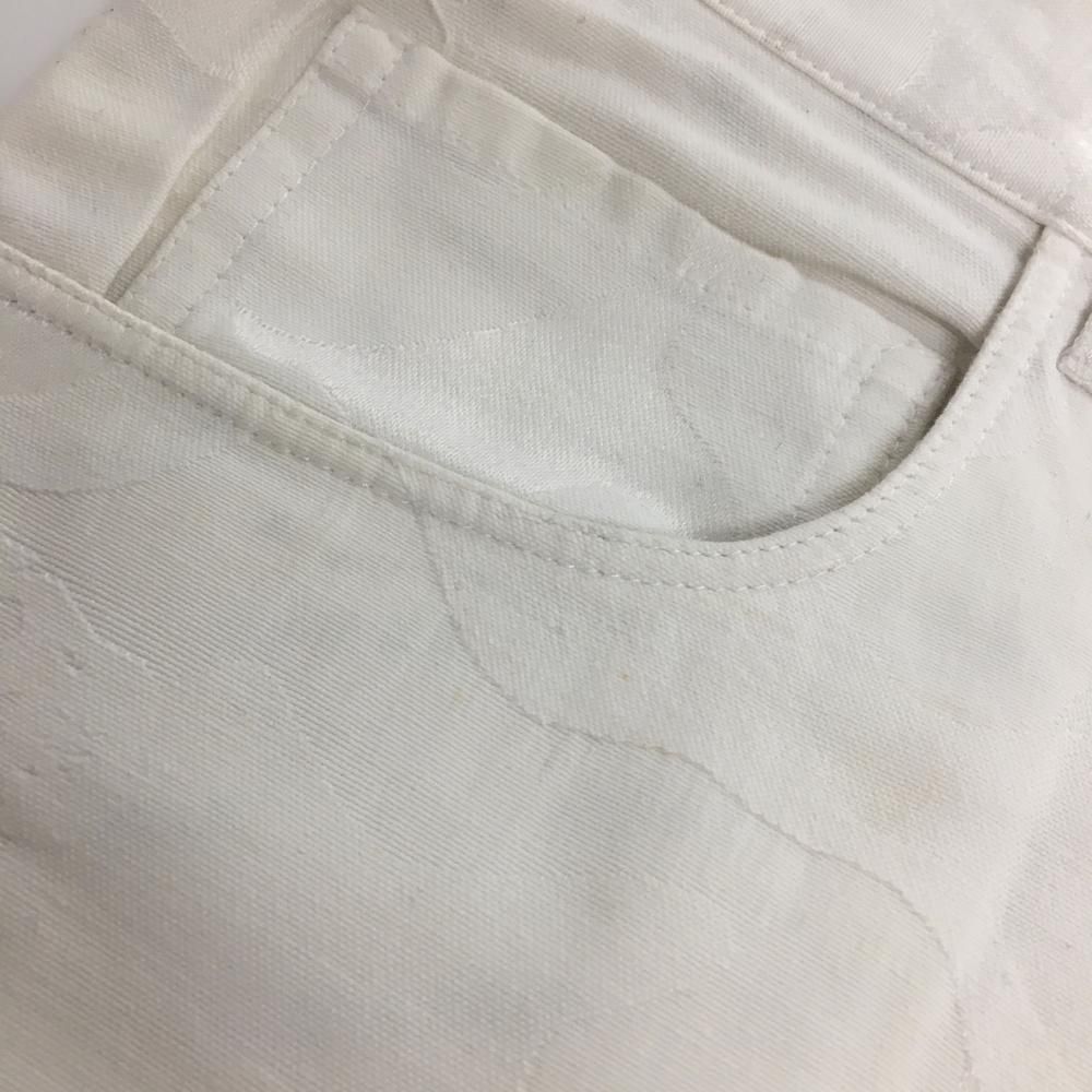 ☆SALE価格☆マークアンドロナ パンツ 白 カモフラ スカル 迷彩