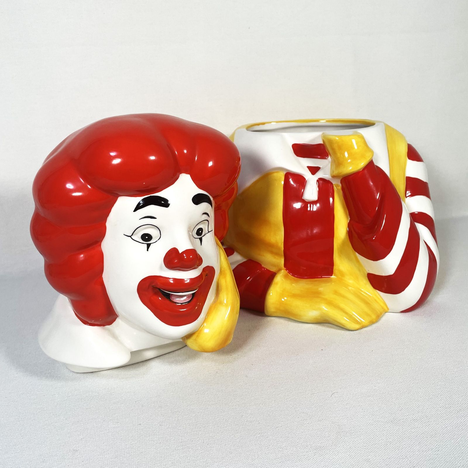 90s McDonald Ronald Cookie Jar 90年代 マクドナルド ドナルド クッキージャー 陶器 ヴィンテージ アンティーク  アメトイ - メルカリ