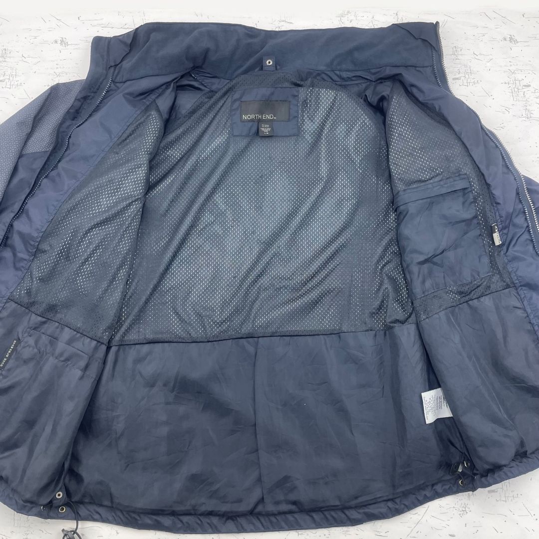 USA古着 NORTH END Ford ナイロンジャケット 厚手 グレー USA古着 NORTH END Ford ナイロンジャケット 厚手 グレー