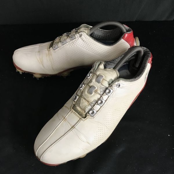 FootJoy フットジョイ⁄DNA☆ダイヤル式⁄ゴルフシューズ25.0⁄7⁄白