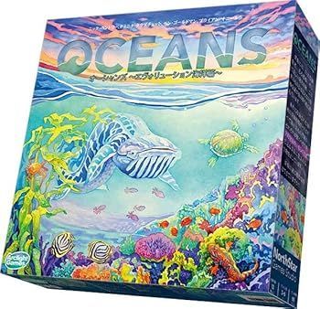 【中古】アークライト オーシャンズ 〜エヴォリューション海洋篇〜 完全日本語版 (2-4人用 60-90分 12才以上向け) ボードゲーム