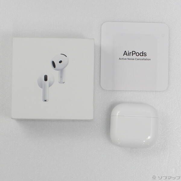 【中古特価】】AirPods 4 ノイズキャンセリングモデル　MXP93J/A Apple 【中古】AirPods 4 MXP93J/A（アクティブノイズキャンセ