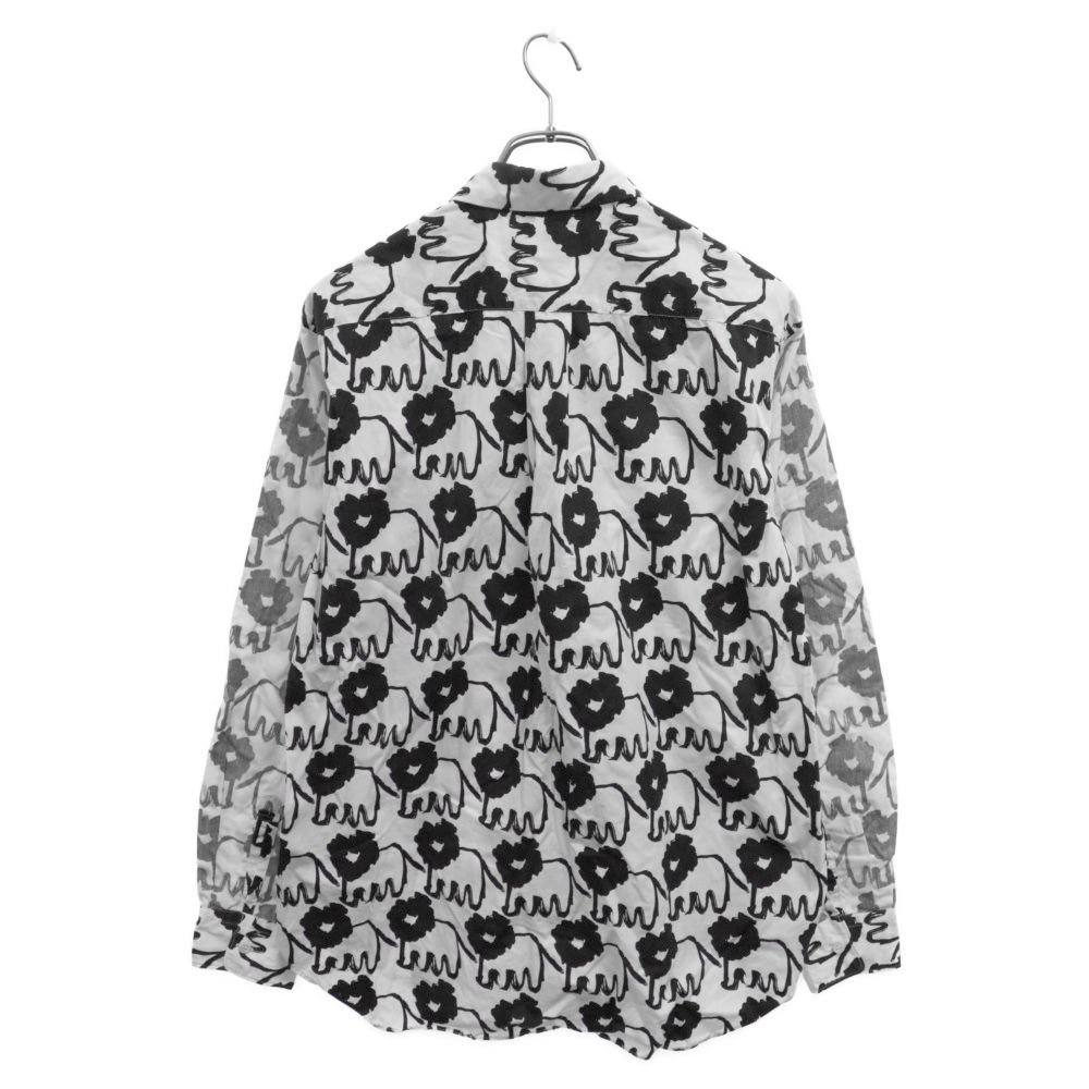 コムデギャルソンオムドゥ コットン長袖シャツ Lサイズ コムデギャルソンオムドゥ コットン長袖シャツ Lサイズ