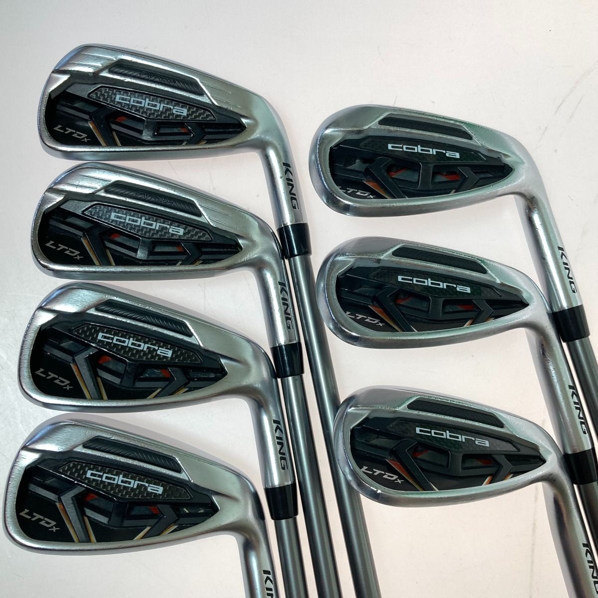 Cobra Golf コブラゴルフ KING LTDX 6-9.P.A.G 7本 アイアンセット Speeder NX for Cobra S