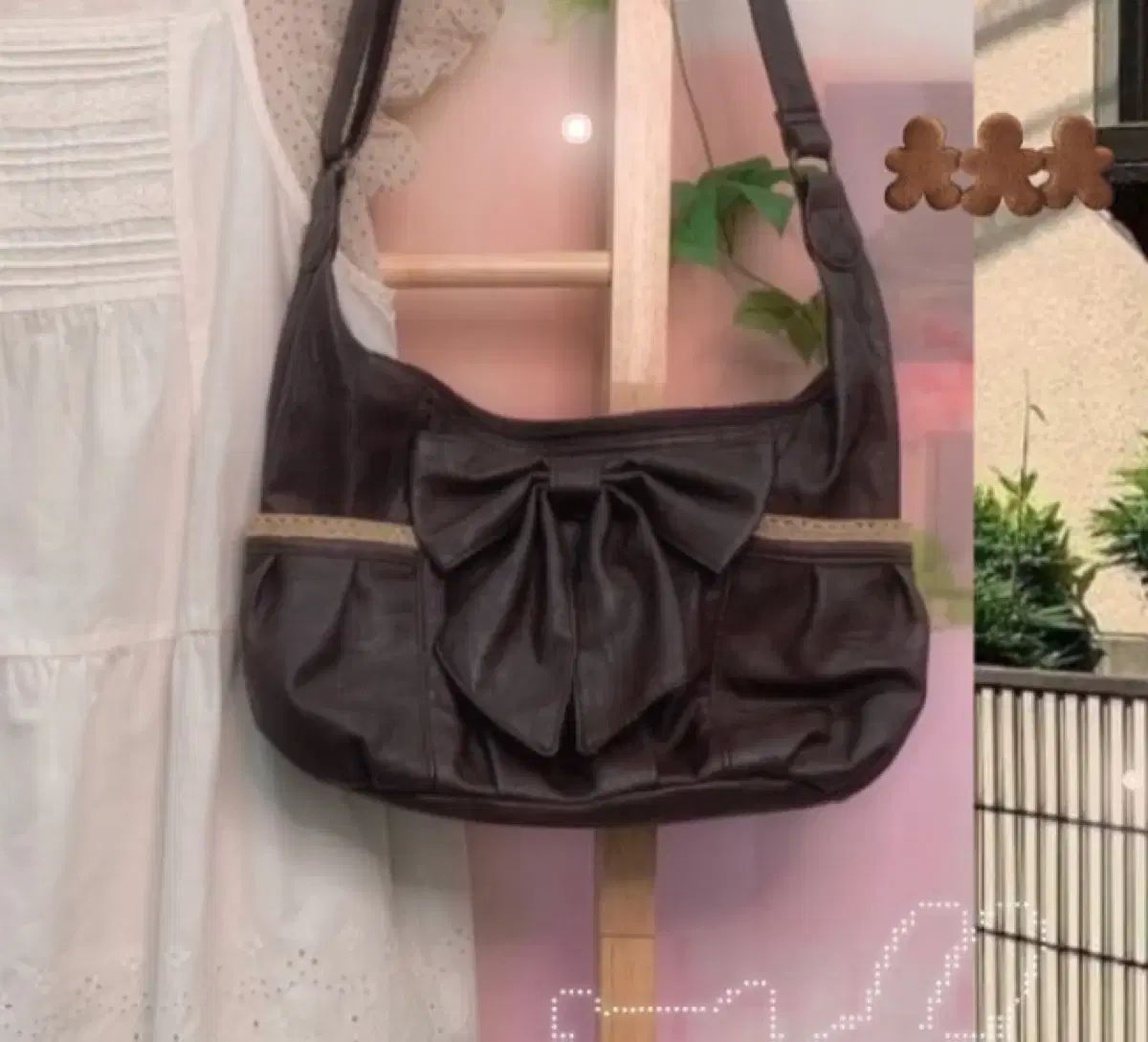 ヴィンテージ はぐみ 森ガール クロスバッグ バッグ