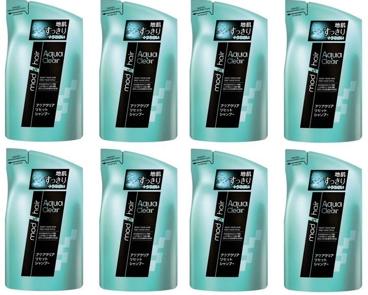【まとめ買い】モッズ・ヘア アクアクリア リセットシャンプー つめかえ用 350ml×8個