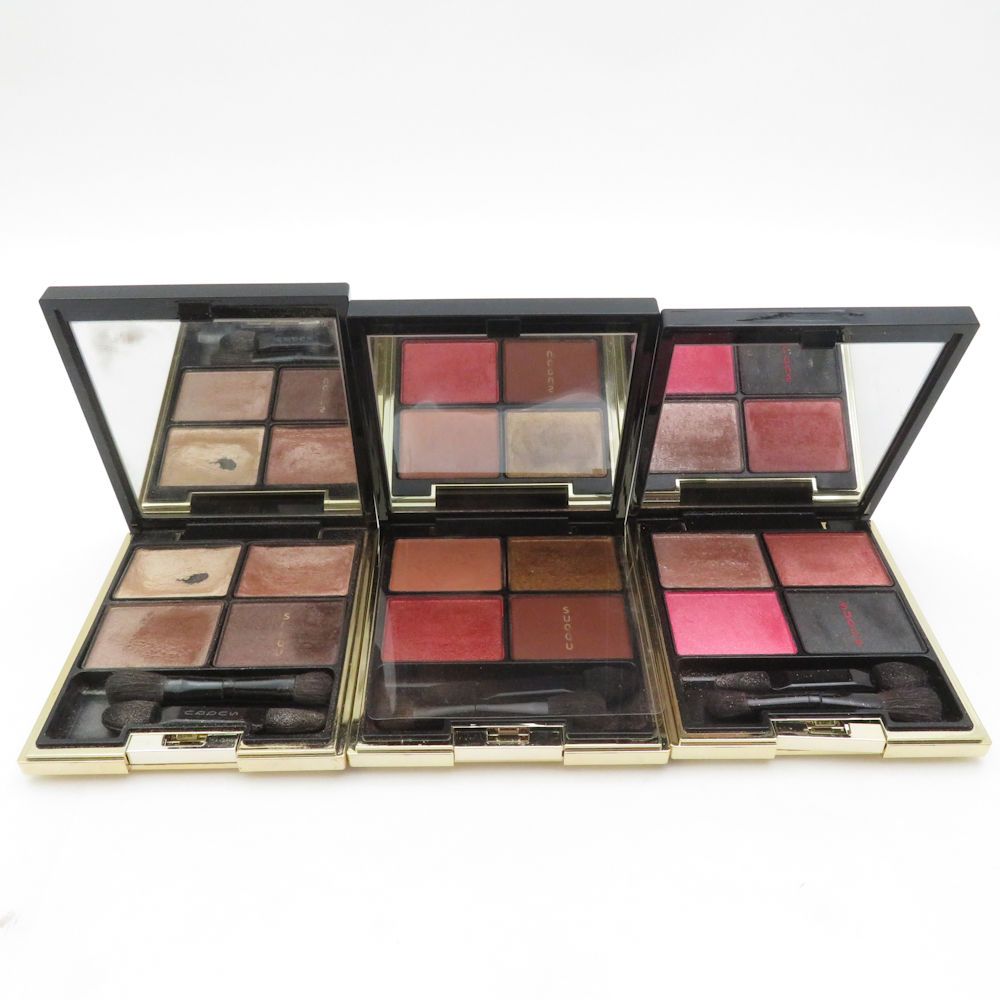 デパコスアイシャドウパレット3点セット（YSL.CHANEL.SUQQU） デパコスアイシャドウパレット3点セット（YSL.CHANEL.SUQQU