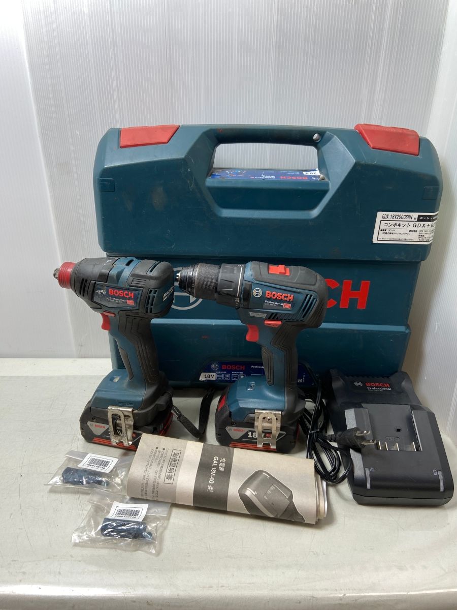 WH-5047】未使用 BOSCH ボッシュ コンボキット GDX+GSR WH-5047】未使用 BOSCH ボッシュ コンボキット GDX+GSR