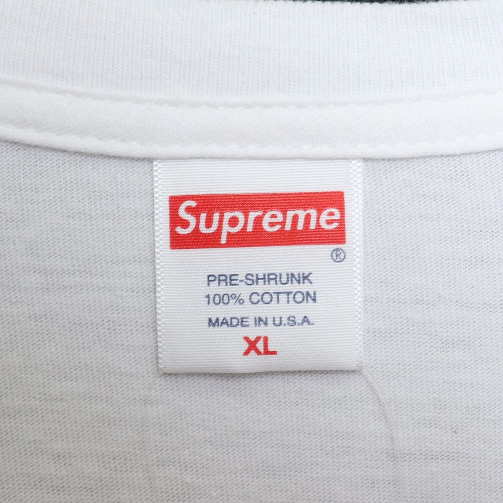 SUPREME Box Logo L/S Tee XLサイズ white - メルカリ
