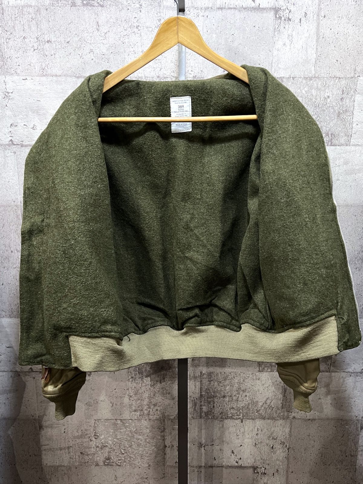 美品 ALPHA INDUSTRIES タンカースジャケット38R alpha - アルファ インダストリーズ タンカースジャケット