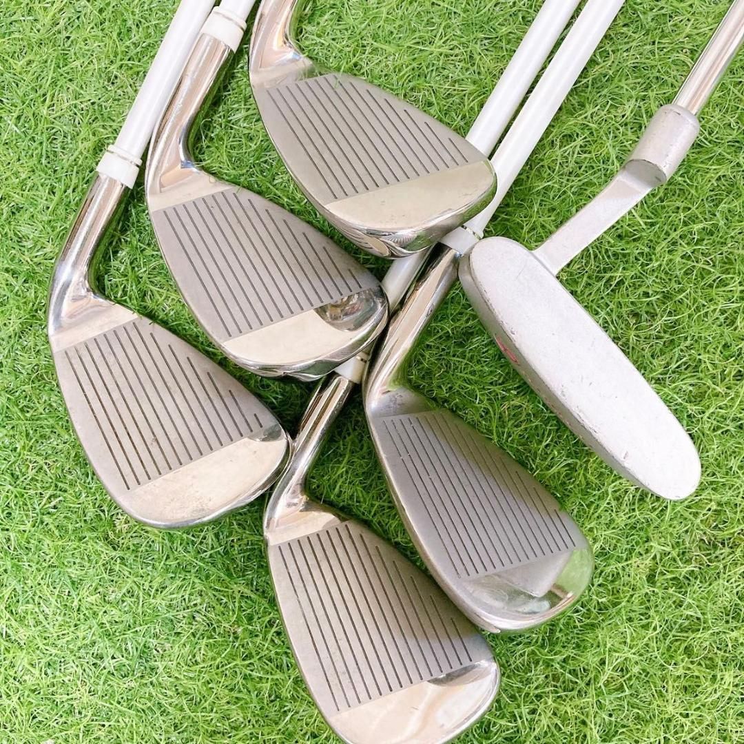 良品＆希少♥レディース！レフティ！左利きのゴルフセット（未使用含む）　送料込み 良品＆希少♥レディース！レフティ！左利きのゴルフセット（未