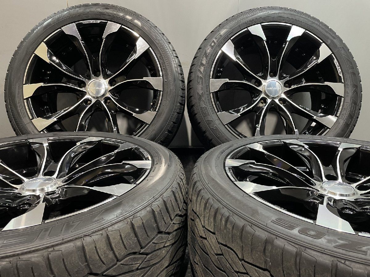 FALKEN ZIEX S TZ05 305 40R22 夏タイヤ WALD JARRET ジャレット J11-C 22インチ 10J5HPCD150 45 22年製 バリ溝 ランクル MTB839