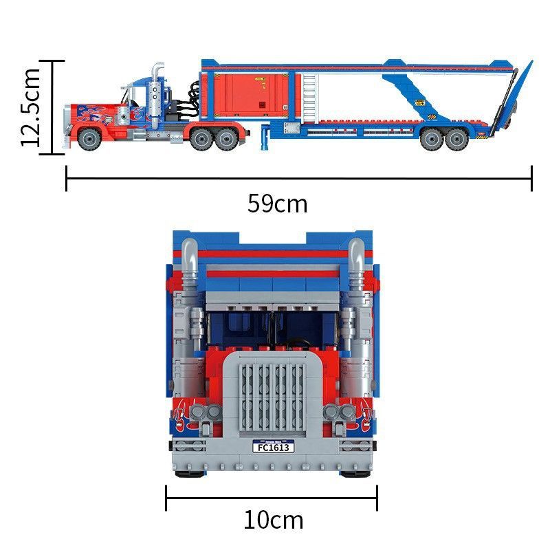 LEGO互換 コンボイ・キャリアカー レゴ互換品 1374ピース 新品 - メルカリ