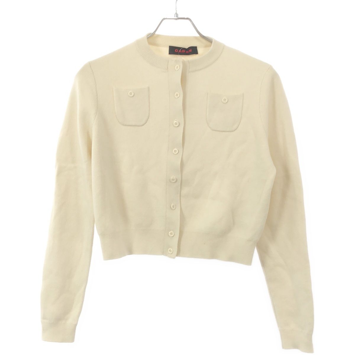 CABAN カーディガン ホワイトXSサイズ CABAN カーディガン ホワイトXSサイズ