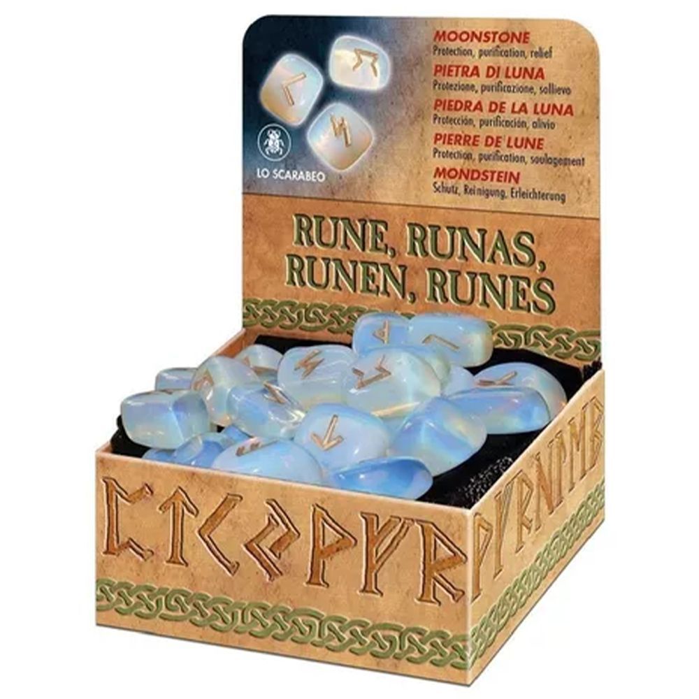 ルーン ルーン ナチュラル ストーン ムーン ストーン ー Rune Rune Natural Stone moon stone
