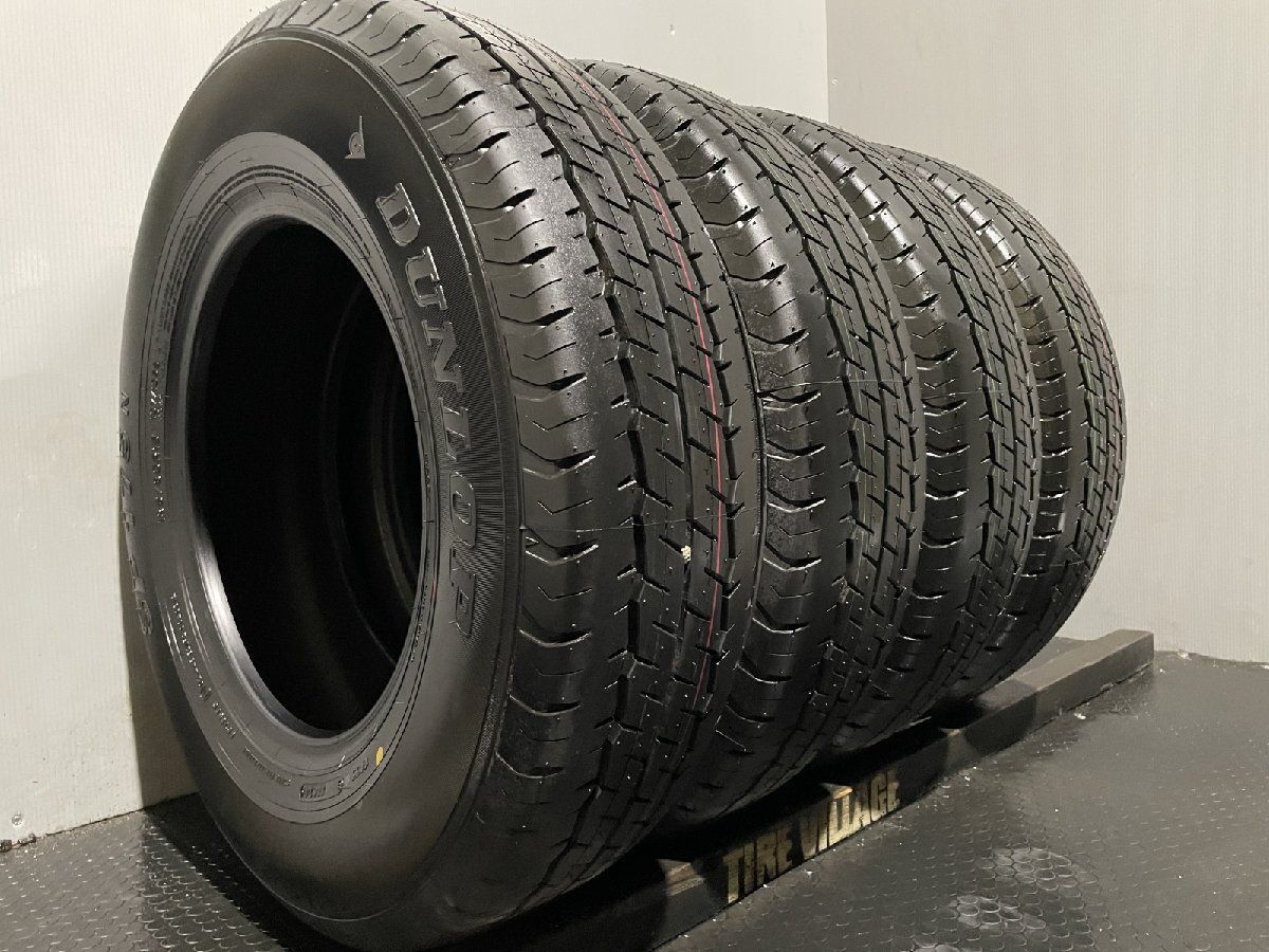 【和田様 専用】新車外し 2024年製 DUNLOP SP175N 195/80R15 107/105S LT 15インチ 夏タイヤ 4本 ハイエース キャラバン等　(MTK727)