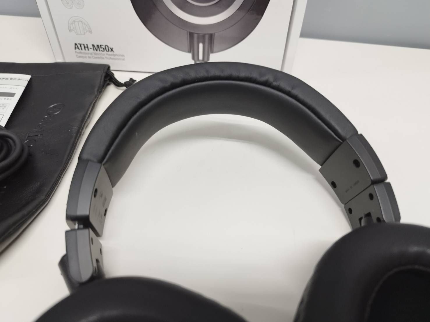 ATH-M50x ホワイト 有線ヘッドホン 【公式通販】
