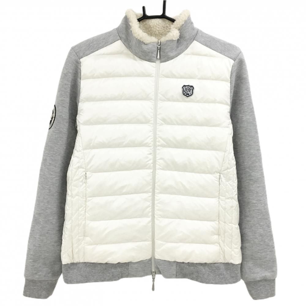 ゾーイ レディース ダウンベスト 38 ホワイト ZOY ゾーイ 2WAY ダウンベスト ホワイト系 38 ゴルフウェア レディース