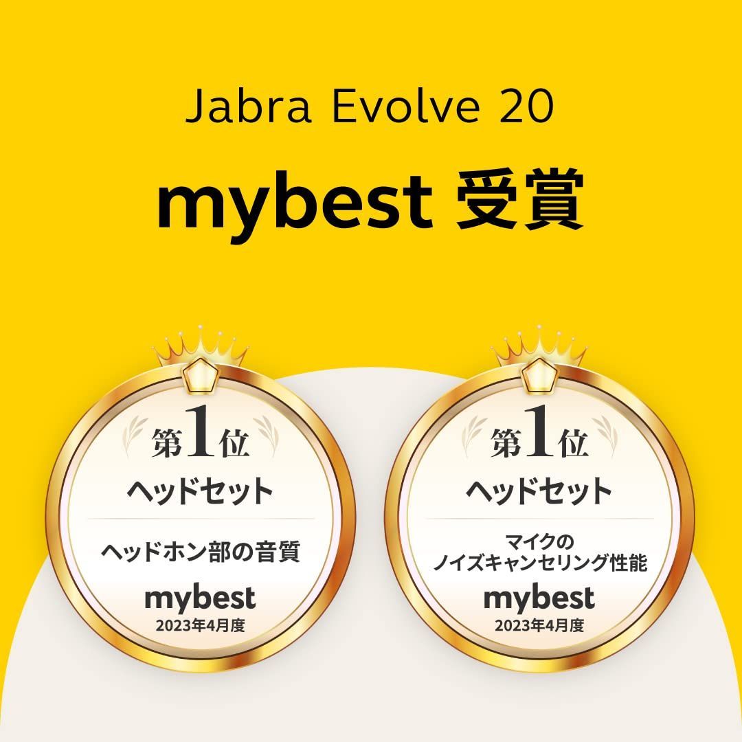 数量限定】Jabra EVOLVE 20 MS SE 有線 ステレオ ヘッドセット【国内