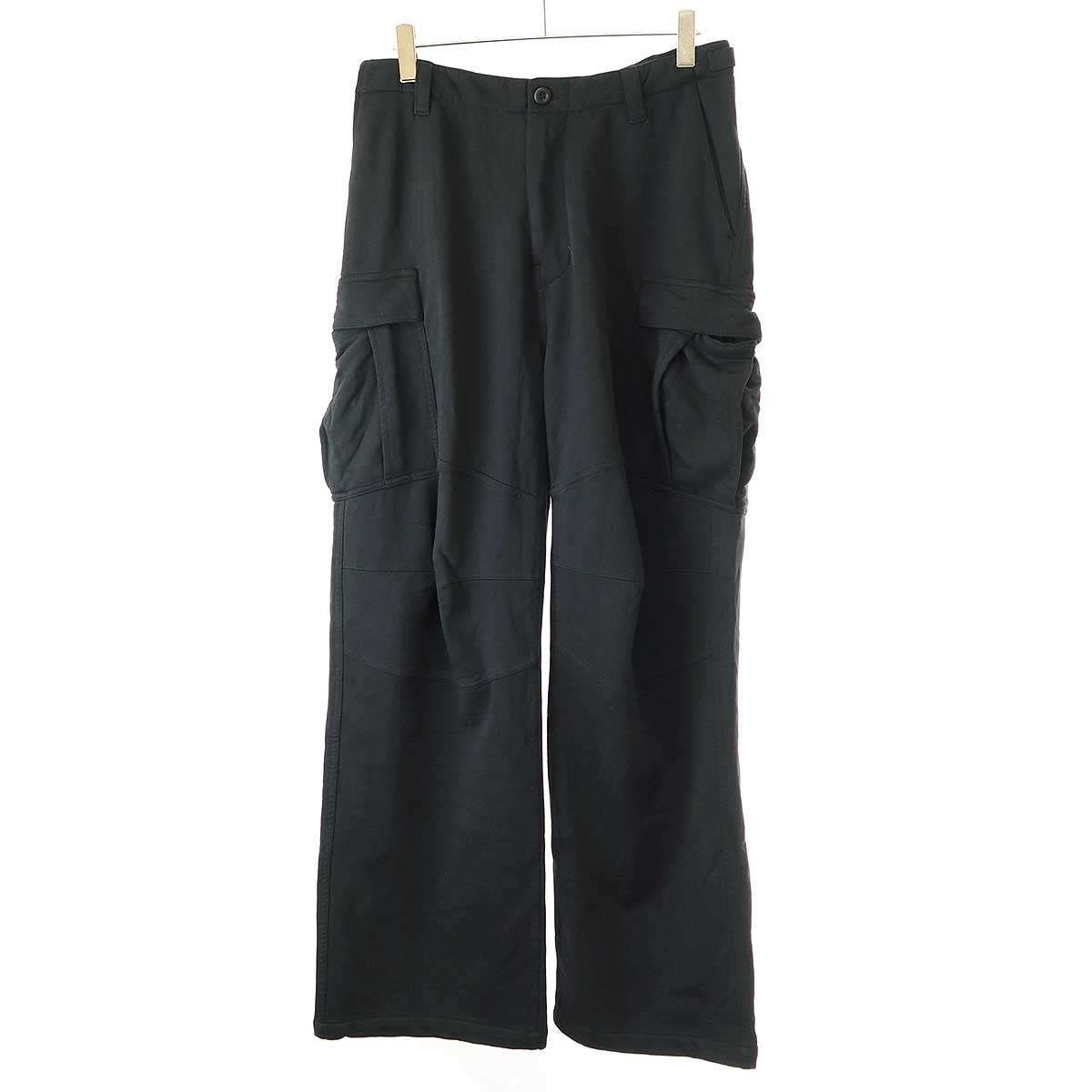 BALENCIAGA バレンシアガ 22AW Kick Cargo Pants スウェットカーゴパンツ 720253 TIVF5 ブラック XS