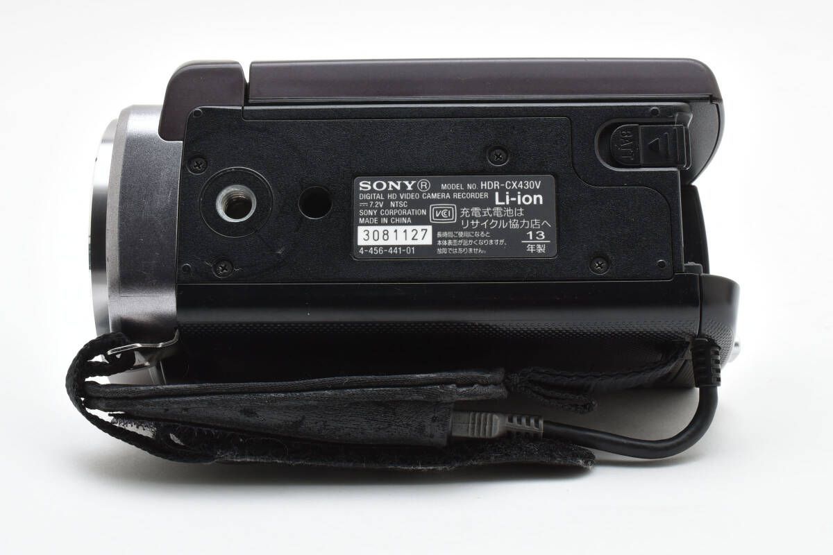 ☆良品☆ソニー SONY HDR-CX430V HANDYCAM ボルドーブラウン 元