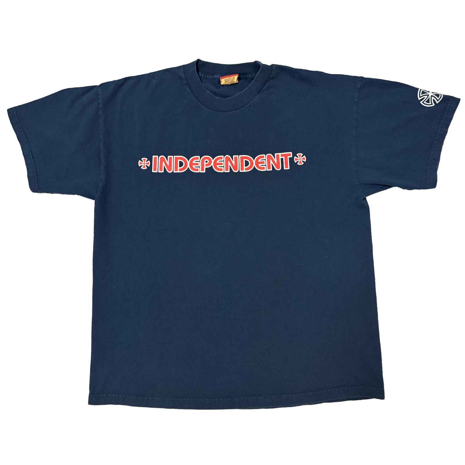 90s NHS Independent アイアンクロス Tシャツ USA製-オンラインショップ