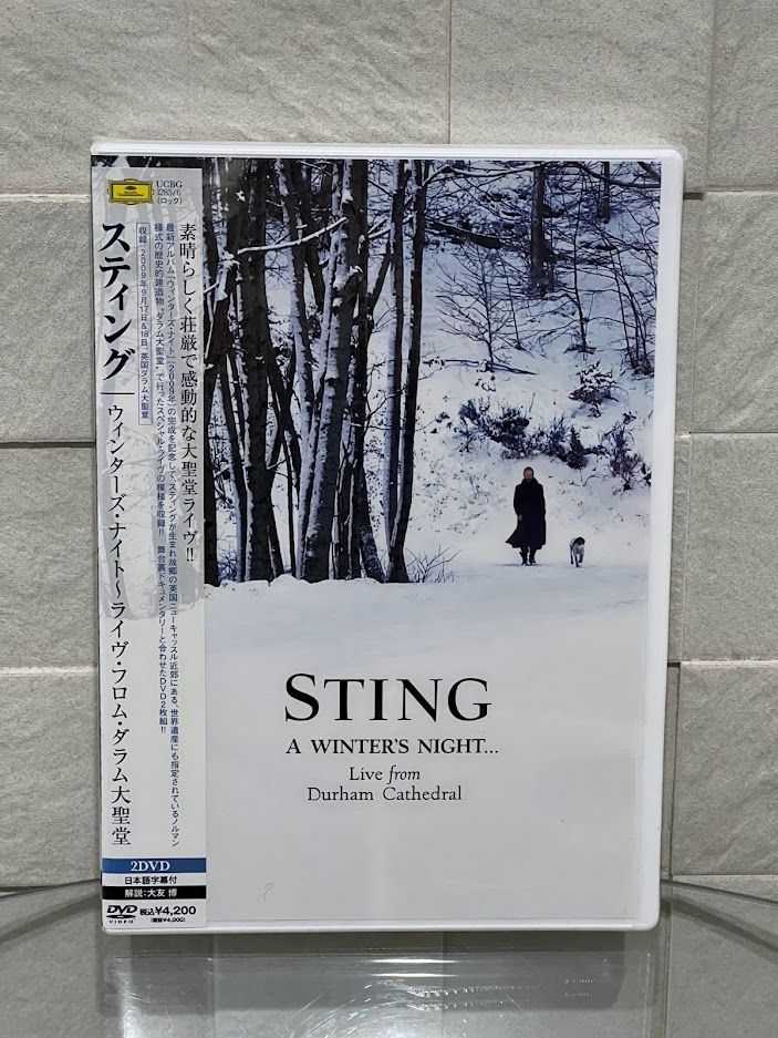 新品】STING スティング/ウィンターズ・ナイト~ライヴ・フロム・ダラム