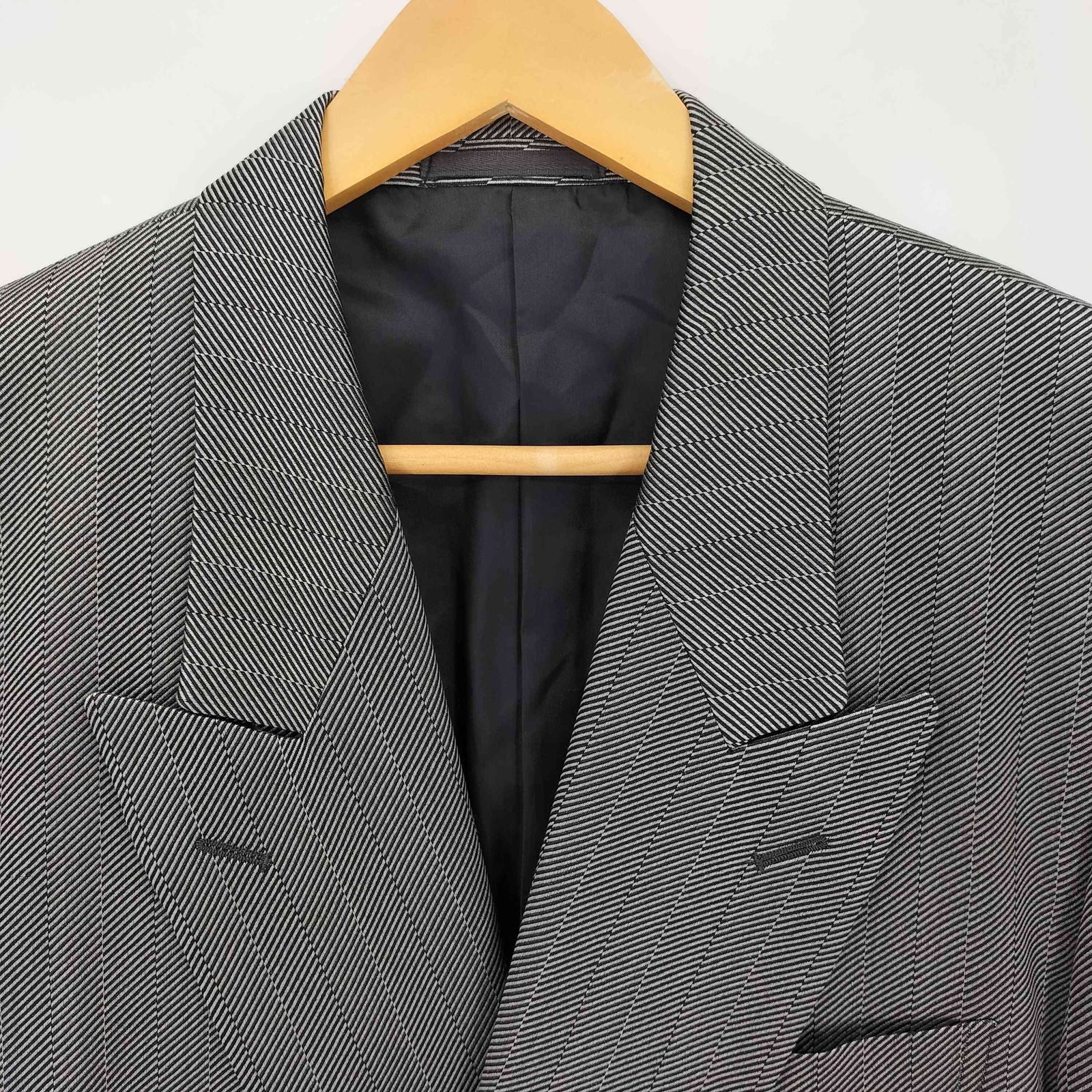 YSL レトロ　アイボリー テーラードジャケット 　毛100% 裏地キュプラ SAINT LAURENT - 極美品 SAINT LAURENT PARIS サンローランパリ
