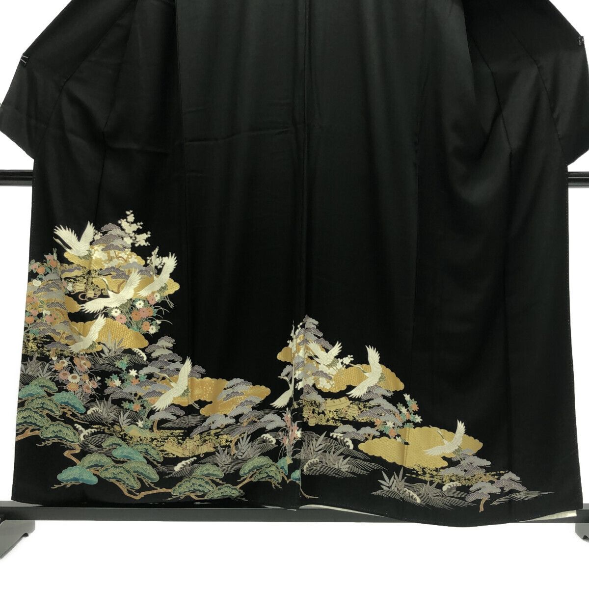 黒留袖/美品/京友禅/仕立上がり/適応身長145～152㎝/12033 黒留袖/京友禅/仕立上がり/適応身長150～159㎝/9529 - メルカリ