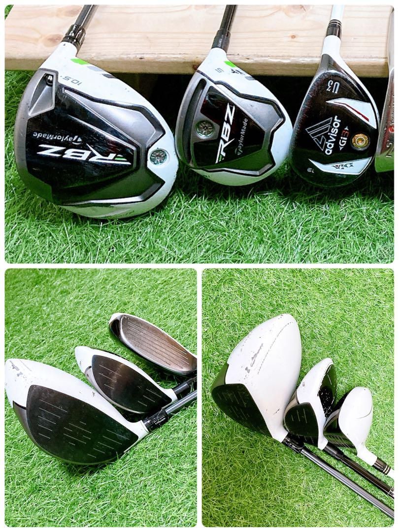 テーラーメイド RBZ メンズ ゴルフ クラブセット 初心者 フレックスSR/R 2.テーラーメイドRBZ 初心者オススメ メンズセット ゴルフクラブ