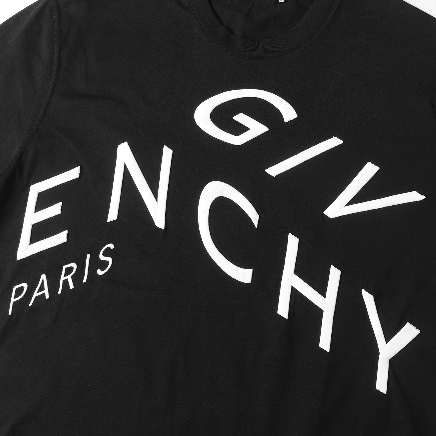 美品 GIVENCHY ジバンシィ Tシャツ サイズ:XL 21SS ロゴ エン 美品 GIVENCHY ジバンシィ Tシャツ サイズ:XL 21SS ロゴ エン