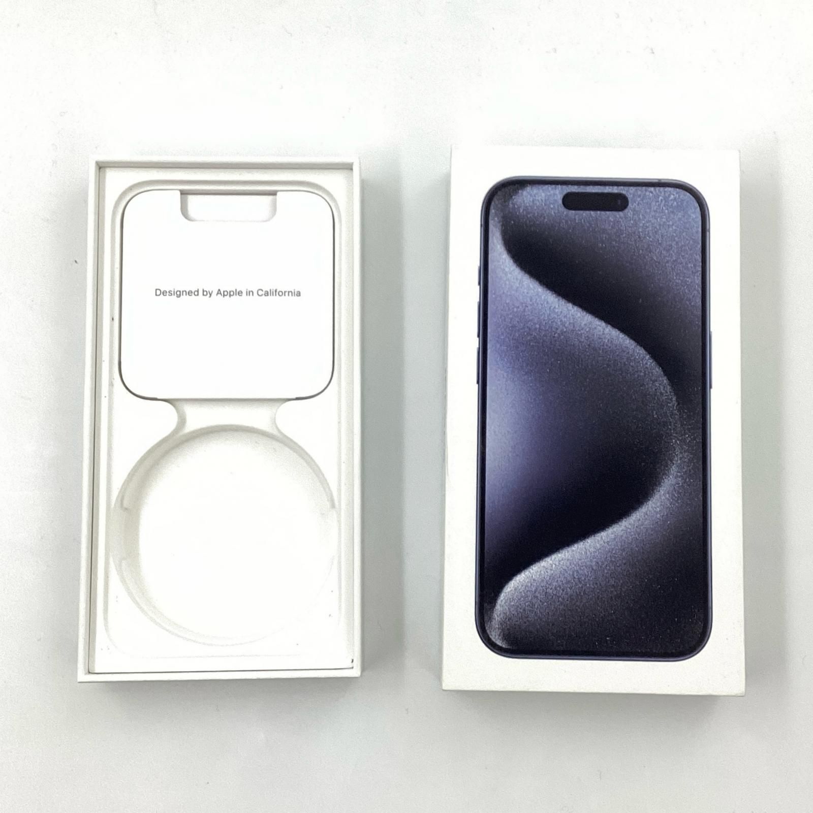 全額返金保証】【最速発送】Apple iPhone 15 Pro 128GB ブルー 