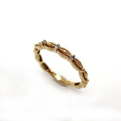 agete ピンキーリング＊°. agete（アガット）の「K10ピンキーリング