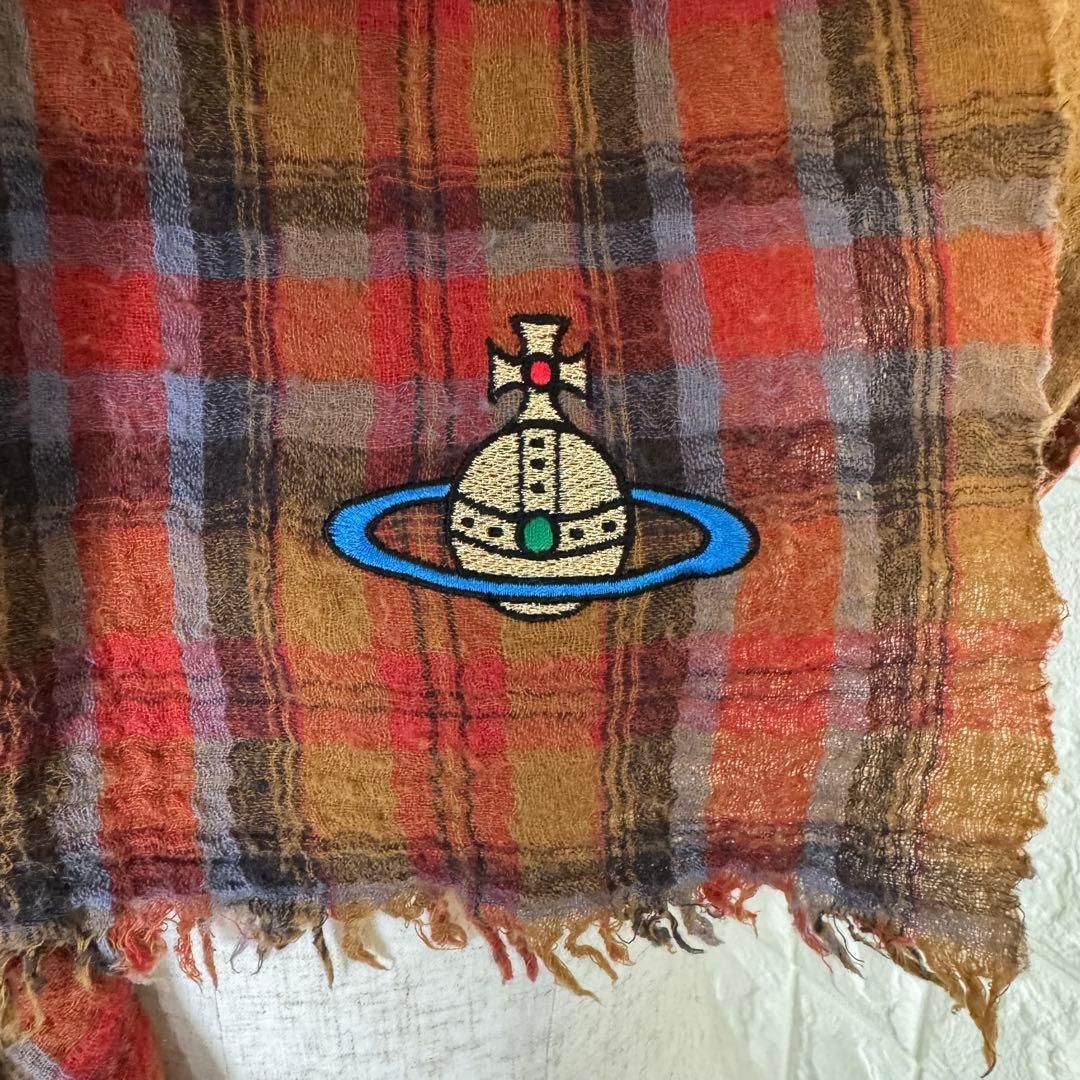 VivienneWestwood ストール　ポンチョ　マフラー ヴィヴィアンウエストウッド Vivienne Westwood ストール リバーシブル