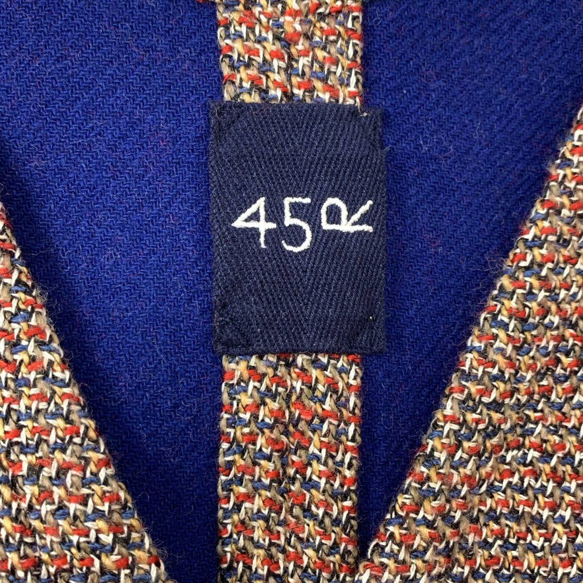 45r / フォーティファイブアール | ジャガード ノースリーブワンピース  