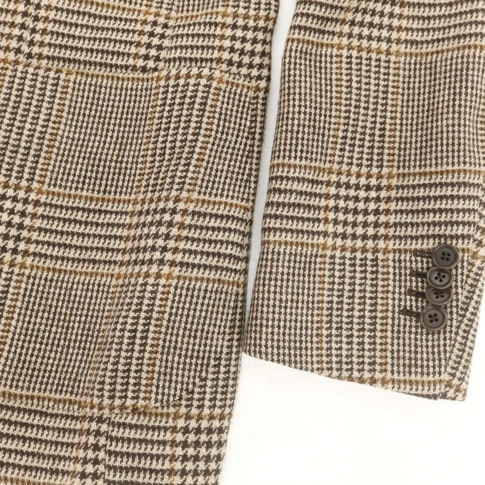 チェック テーラードジャケット