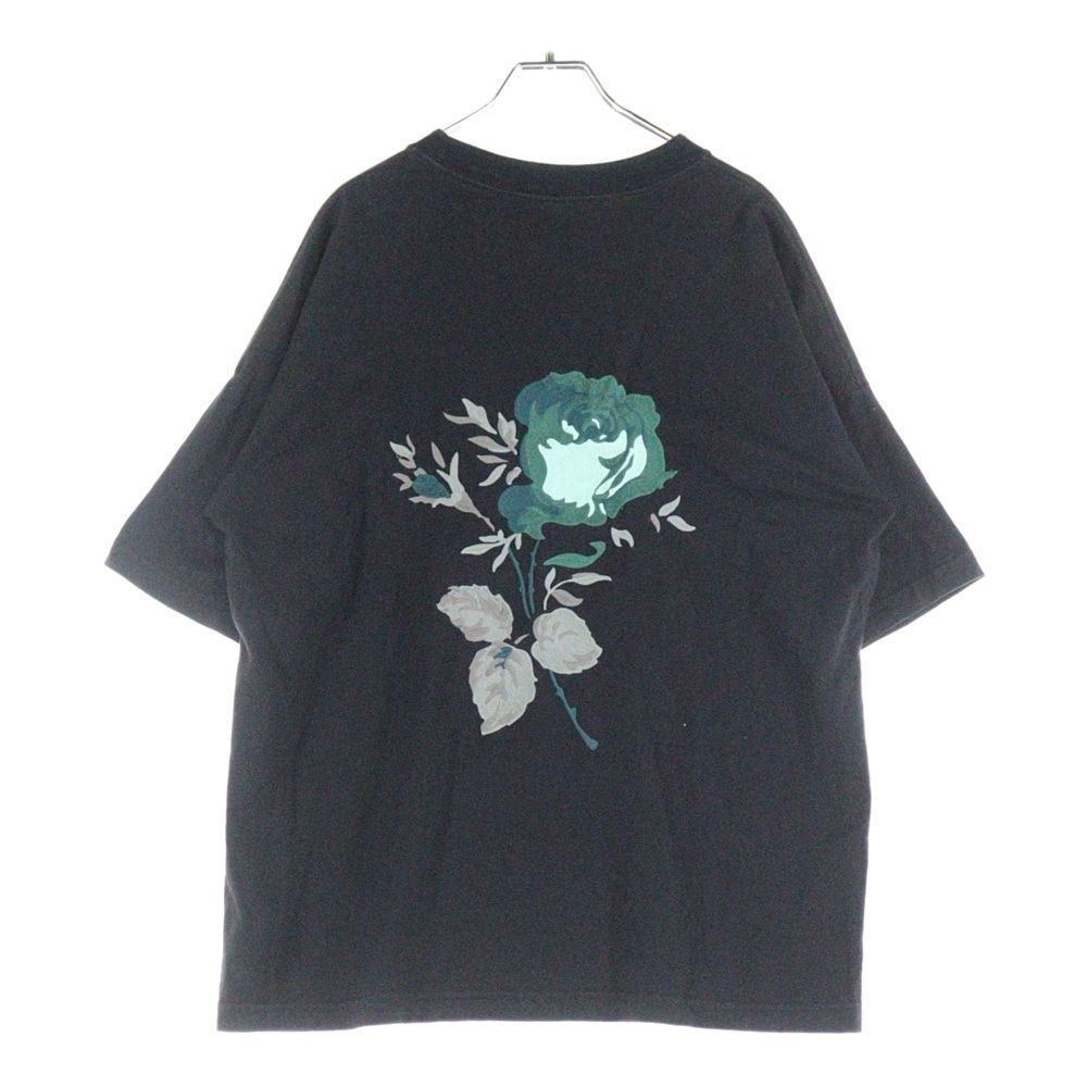 DIOR (ディオール) 22AW バックフラワー刺繍 ロゴプリント クルー