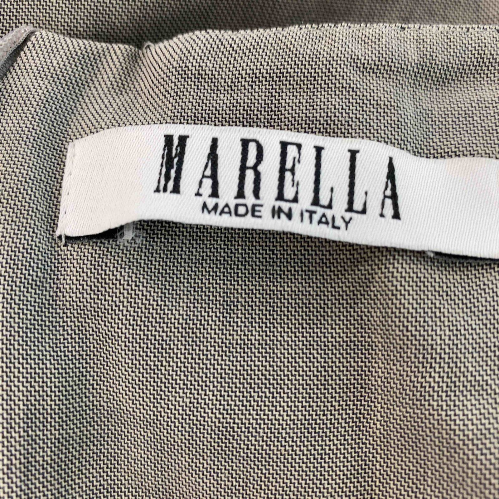 MARELLA　マレーラ　グレー　イタリア製　レディース ノースリーブワンピースキャミワンピース