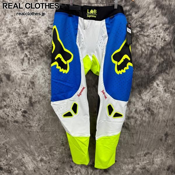 美品 Supreme×Fox Racing Moto PantシュプリームFOX Supreme Fox Racing Moto Pant Red Men's - SS18 - US