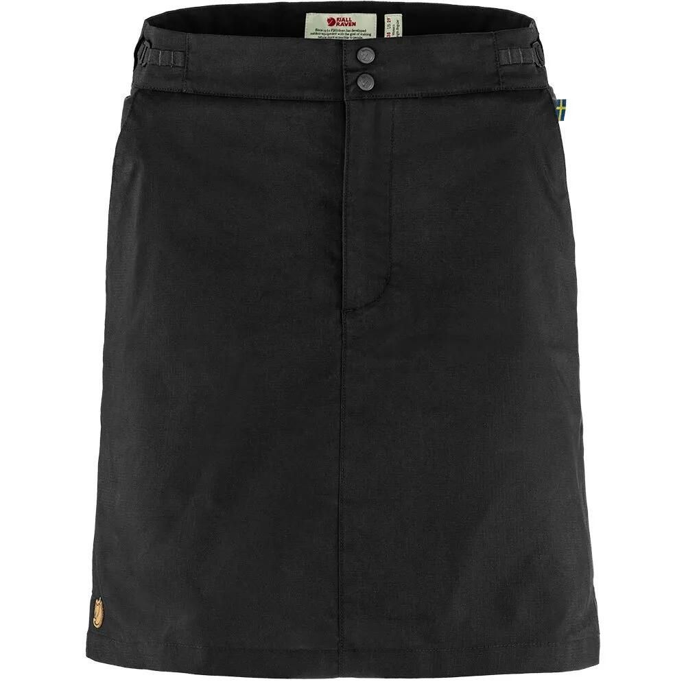 お取り寄せ ２～４週間で発送 Fjallraven Abisko Hike Skirt Womens Black t