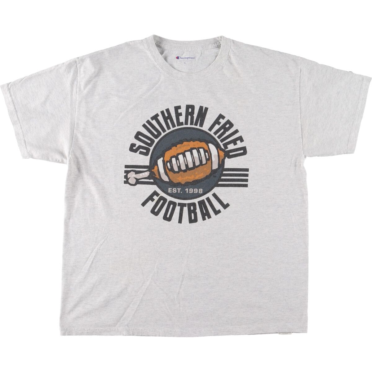 古着 チャンピオン Champion プリントTシャツ メンズXL/eaa450851
