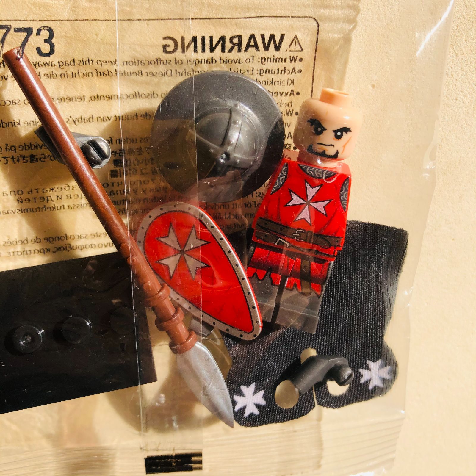 LEGOレゴ互換 中世聖ヨハネ騎士団十字軍 12体セット8ミニフィグ