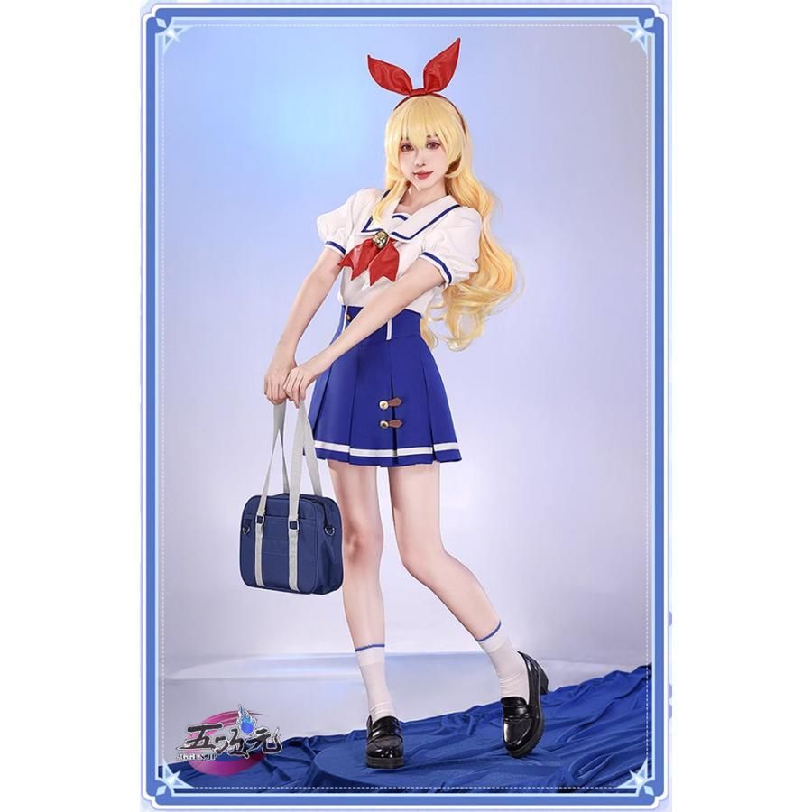 ♥ 三分妄想 アイカツスターズ! スターライト学園夏制服 コスプレ衣装 CS091007BJ ハロウィン