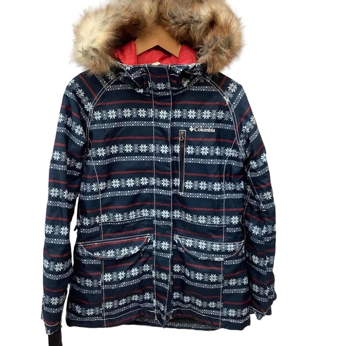Columbia コロンビア レディース ジャンパー スノーウェア 防寒 ジャケット SIZE M ネイビー