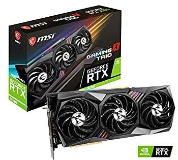 【中古-非常に良い】MSI GeForce RTX 3080 GAMING X TRIO 10G グラフィックスボード VD7348