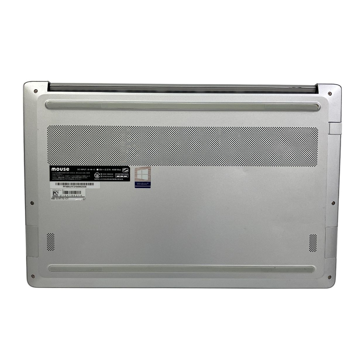 Mouse MB-S14T7S-CT ノートPC Core i7-10510U 8GB SSD 512GB WIN11 14インチ FHD T10538766 VETTDRUCK_DE