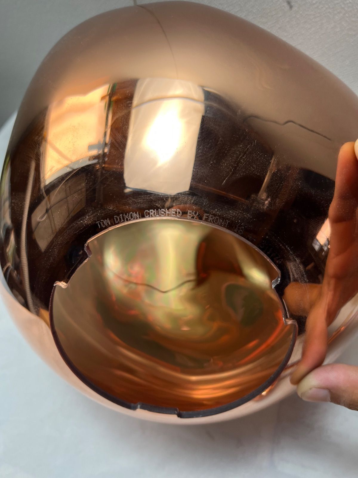 クラッシュド シーリングライト