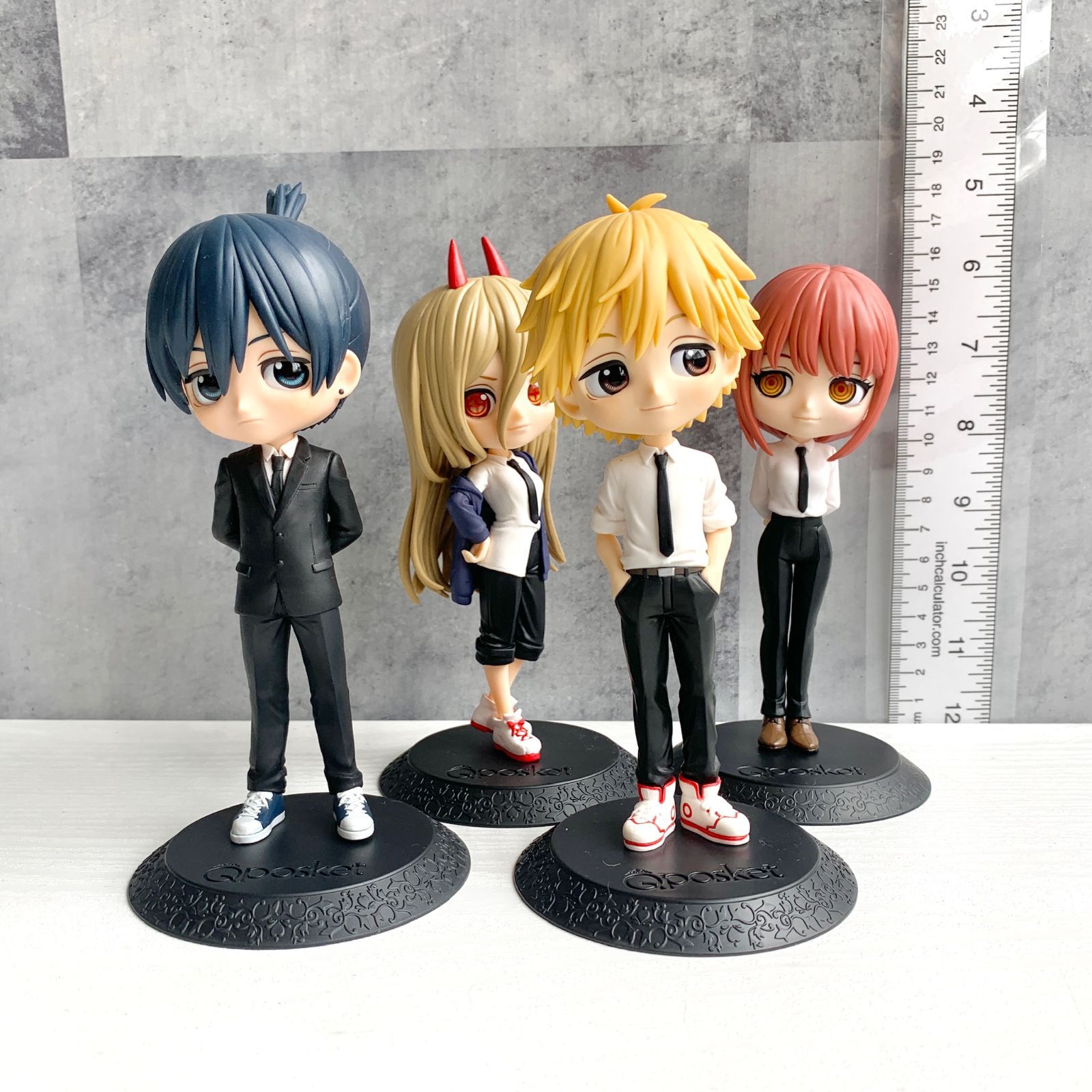 チェンソーマン デンジ パワー マキマ 早川アキ フィギュアセット 新品未開封 チェンソーマン Q poske デンジ パワー マキマ 早川アキセット