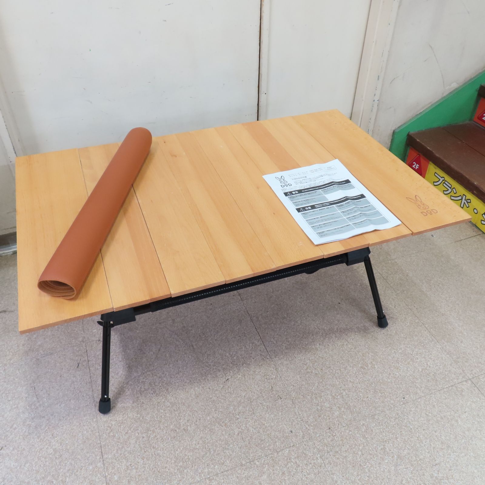 DOD キャナリーテーブル M TB5-806-WD ウッド アウトドア キャンプ テーブル KYANARY TABLE